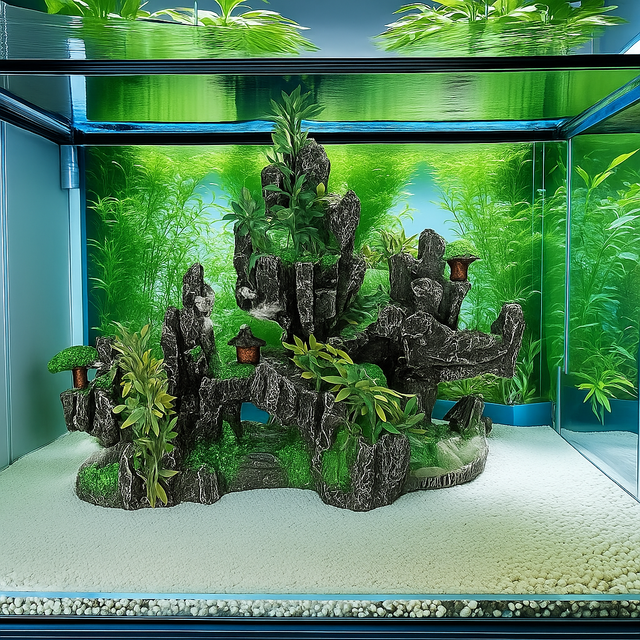 Akvariedekorationer