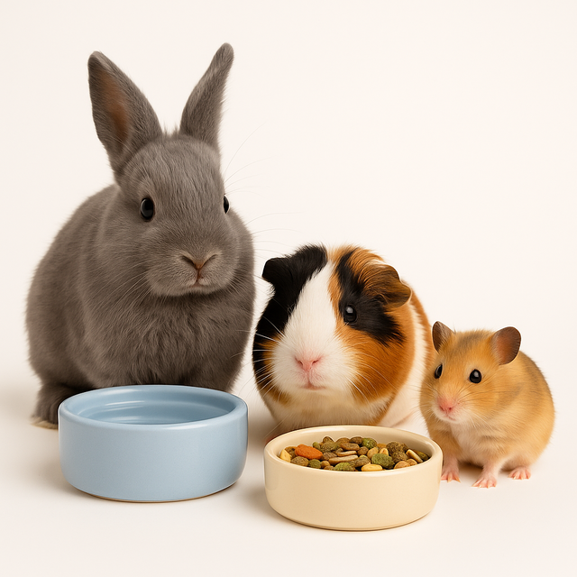 Mat- & Vattenskålar för Smådjur