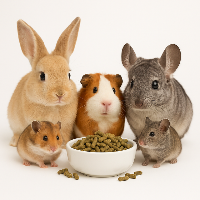 Pelletsfoder för Smådjur