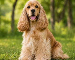 Amerikansk cocker spaniel – glad, mjuk och aktiv hundras med vacker päls