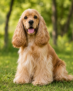 Amerikansk cocker spaniel – glad, mjuk och aktiv hundras med vacker päls