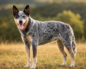 Australian cattledog – alert, intelligent och arbetsvillig vallhund med stark energi