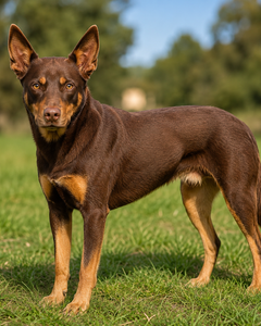 Australian kelpie – intelligent, energisk och arbetsvillig vallhund med stark drivkraft