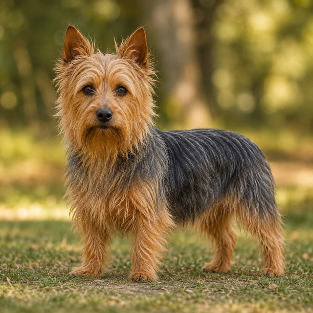 Australisk terrier – pigg, modig och tillgiven liten terrier