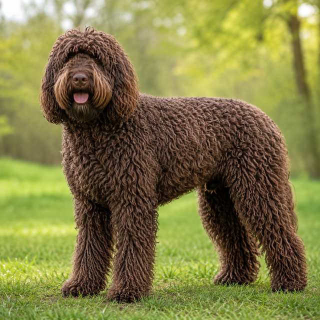 Barbet – social och lockig fransk vattenhund