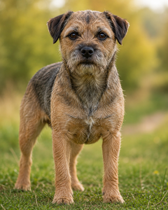 Borderterrier – pigg och tålig terrier med sträv päls och vänligt uttryck