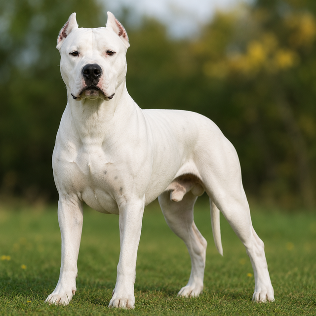 Dogo argentino – kraftfull, modig och lojal hundras med stark personlighet