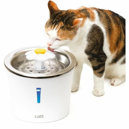 Catit Fontän För Husdjur Catit Vit Plast/Rostfritt Stål