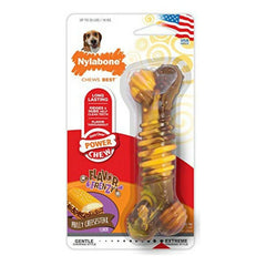 Nylabone Hundleksak Naturell Storlek M Nylon