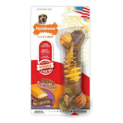 Nylabone Hundleksak Naturell Storlek M Nylon