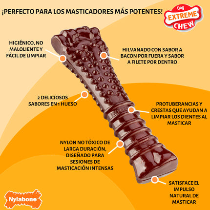 Nylabone Ben Nylabone Brun Bacon Xl
