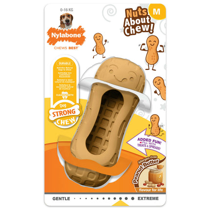 Nylabone Hundleksak Nylabone Brun Jordnötssmör M