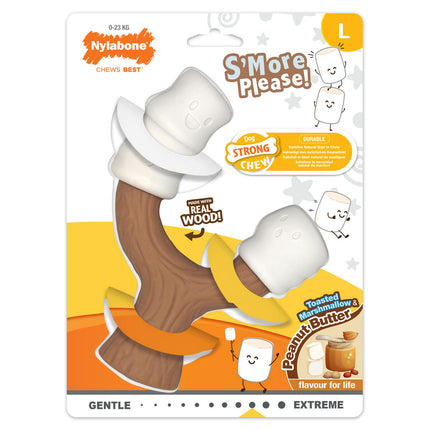 Nylabone Hundleksak Nylabone Brun Jordnötssmör L