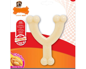 Nylabone Tuggleksak För Hundar Nylabone Extreme Chew Wishbone Kyckling 12