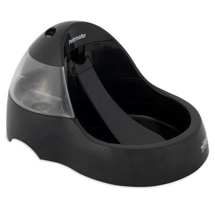 Pet Mate Fontän För Husdjur Pet Mate Deluxe Fresh Flow Black Svart Plast 3 L