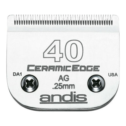 Andis Byte Av Rakapparatblad Andis S-40 Hund Keramik 0,25 Mm
