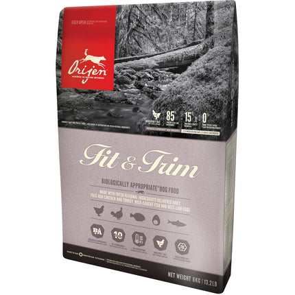 Orijen Foder Orijen Fit&Trim Vuxen Kyckling Kalkon Fisk Lamm 11,4 Kg