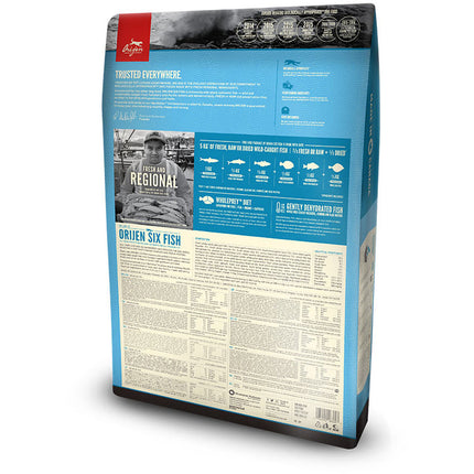 Orijen Foder Orijen Six Fish Vuxen Fisk 11,4 Kg