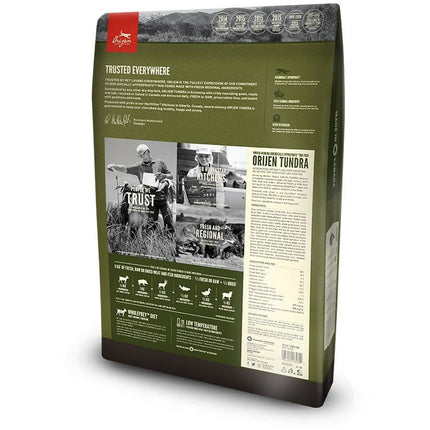 Orijen Foder Orijen Tundra Vuxen Kalvkött Lamm Anka Ren 2 Kg