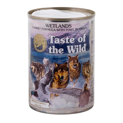 Taste Of The Wild Våt Mat Taste Of The Wild Wetlands Kalkon Anka Fåglar 390 G