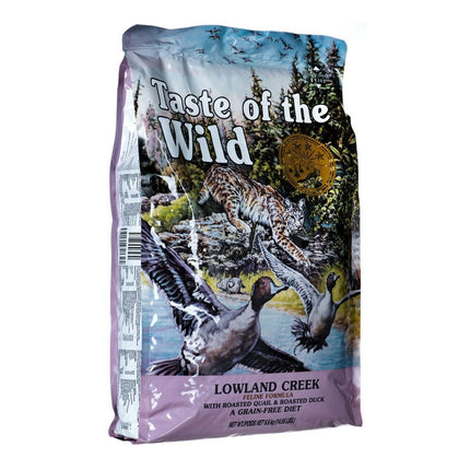 Taste Of The Wild Kattmat Taste Of The Wild Lowland Creek Vuxen Anka 6,6 Kg
