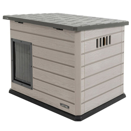 Lifetime Hydda Lifetime 60328 Grå Polyetylen 120 X 97 X 97 Cm