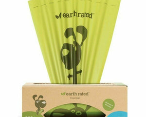 Earth Rated Hållare För Bajspåsar Earth Rated Unscentbio300 Papper Plast (300 Uds)