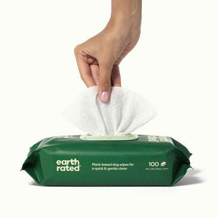 Earth Rated Våtservetter Earth Rated 100 Antal