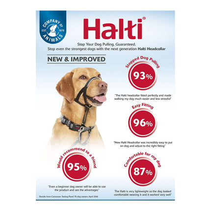Company Of Animals Hund Utbildning Kragar Company Of Animals Halti Svart Munkorg (29-36 Cm)