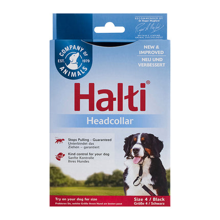 Company Of Animals Hund Utbildning Kragar Company Of Animals Halti Svart Munkorg (46-62 Cm)