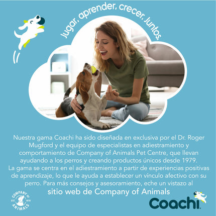 Coachi Dohundkoppel Coachi Blå Träning