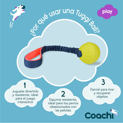 Coachi Training Toy Coachi Tuggi Ball Blå