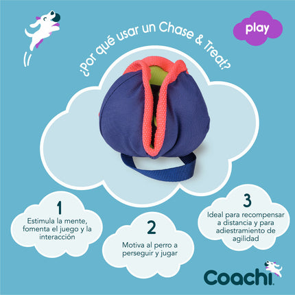 Coachi Training Toy Coachi Chase & Treat Blå