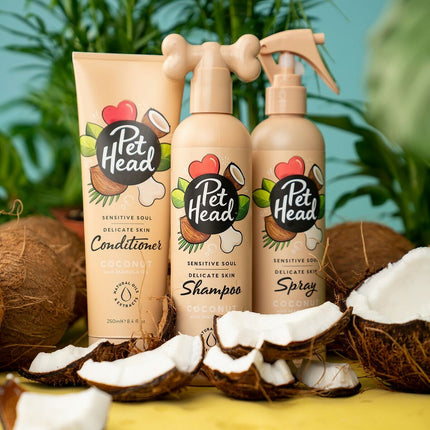 Pet Head Deodorantspray Pet Head Sensitive Soul Hund Kokosnöt (300 Ml)