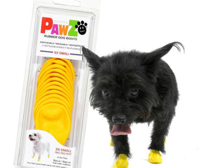 Pawz Skor Pawz Hund 12 Antal Gul Storlek Xxs