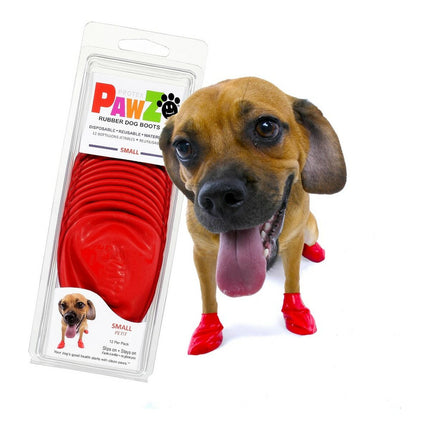 Pawz Skor Pawz Hund Röd 20