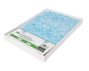 Scoopfree Schaufelfreies Ersatztablett Mit Katzenstreu In Blauem Kristall