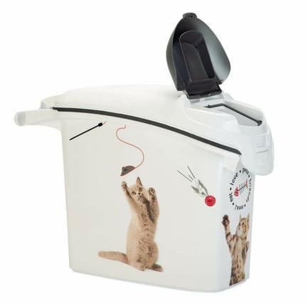Curver Behållare För Husdjursfoder Curver Love Pets Vit 15 L 6 Kg