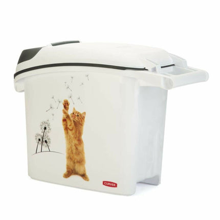Curver Behållare För Husdjursfoder Curver Love Pets Vit 15 L 6 Kg