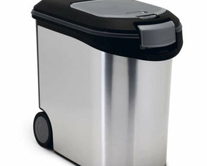 Curver Hundmatsburk I Metall Curver Silvrig Polypropen 35 L 12 Kg