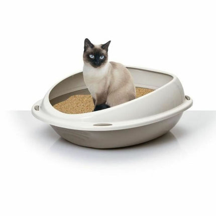 Aimé Kattlåda Aimé 45 X 36 X 15,5 Cm Beige Beige-Brun (Taupe) Plast