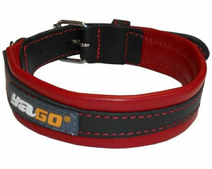 Yago Hundhalsband Yago M Svart/Röd 34-43 Cm Röd/Svart