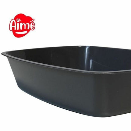Aimé Kattlåda Aimé Svart 43 X 31 X 10 Cm Plast