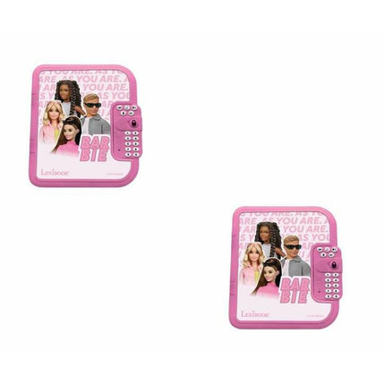 Barbie Agenda Med Tillbehör Barbie Plast 24,1 X 6,5 X 18 Cm