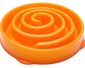 Markenlos Slo-Bowl-Feeder Mini-Korallenspirale Orange