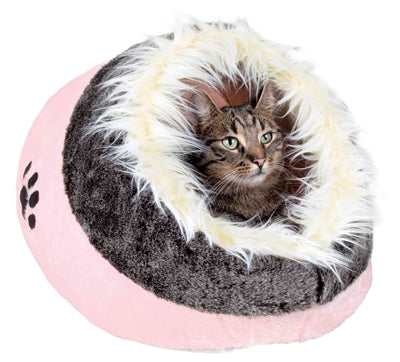 Trixie Katzenkorb Iglu Minou Rosa/Grau 36X26X41 Cm