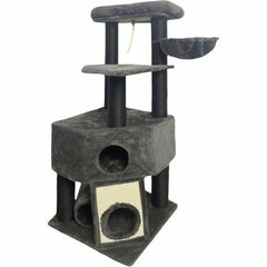 Guily Klösbräda För Katter Guily Dark Grå Polyester Jute Plysch Trä Metall Papper Stål Trä Mdf Sisal (1 Antal)