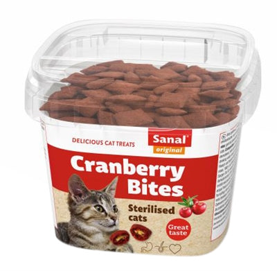 Sanal Katze Cranberry &amp; Chickenbites Becher