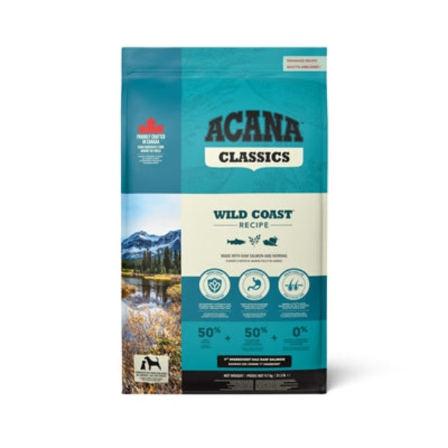 Acana Classics Wild Coast – 2 kg, 9,7 kg och 14,5 kg hundfoder
