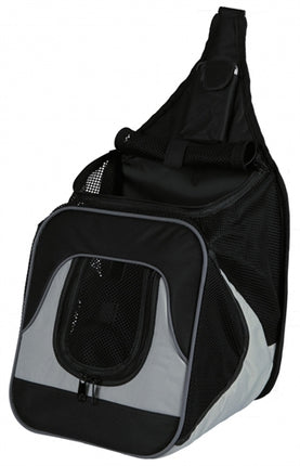 Trixie Hundetasche Savina Belly Schwarz/Grau 30X33X26 Cm